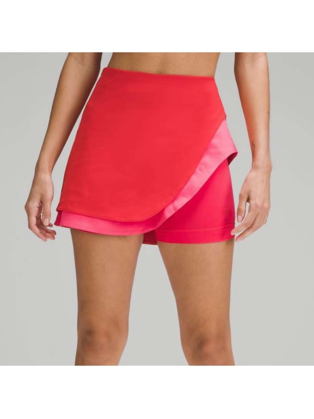 Lululemon layered high rise tennis skirt